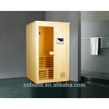 K-717 Neue Ankunft Holz Dampfbad 2 Person Sauna Zimmer Sauna Bad Holz Zimmer